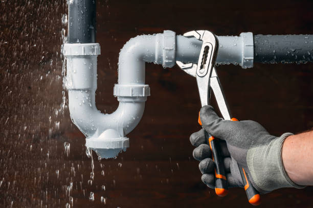 Professional Drain Cleaning technician working in Marshfield Hills, MA